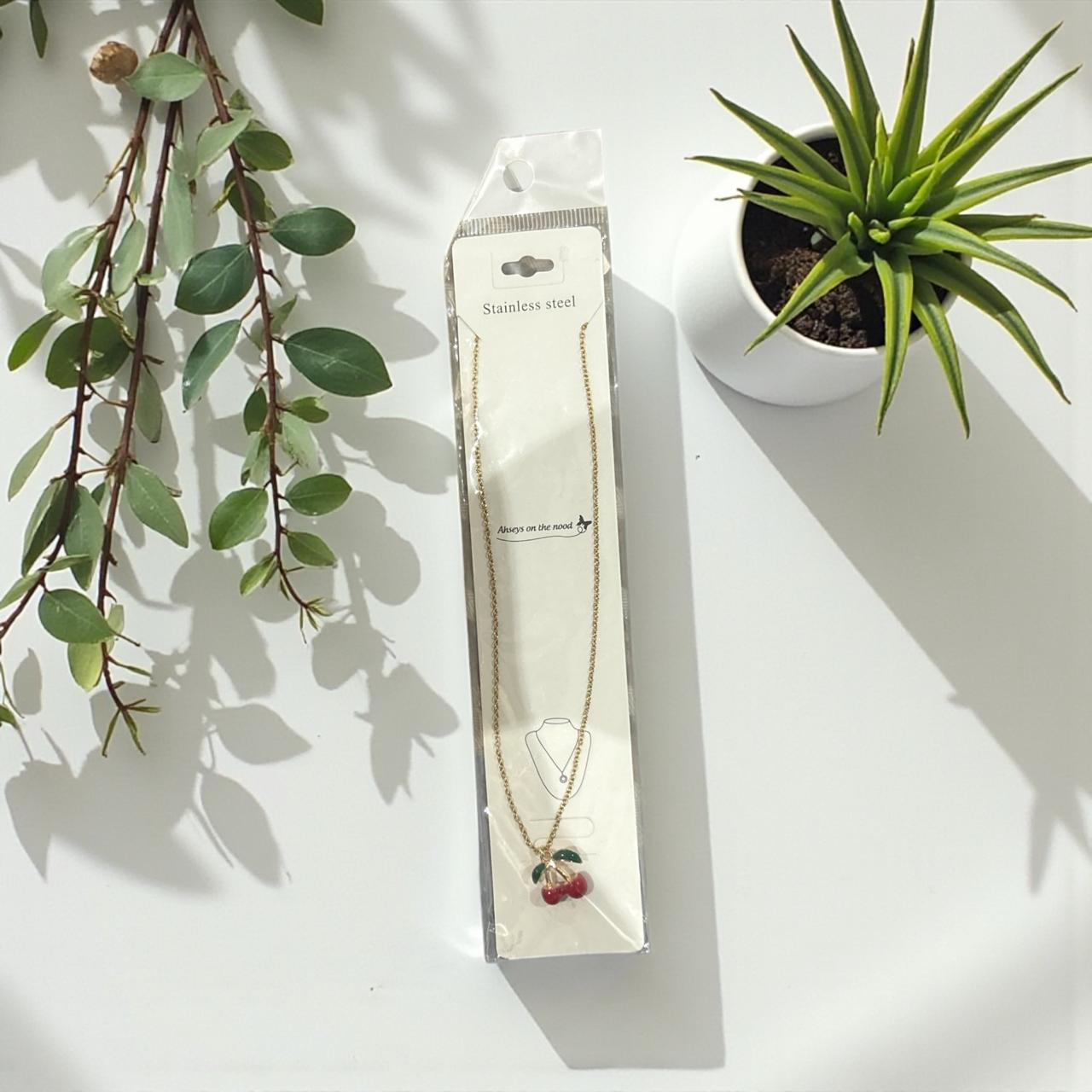 cherry neclace