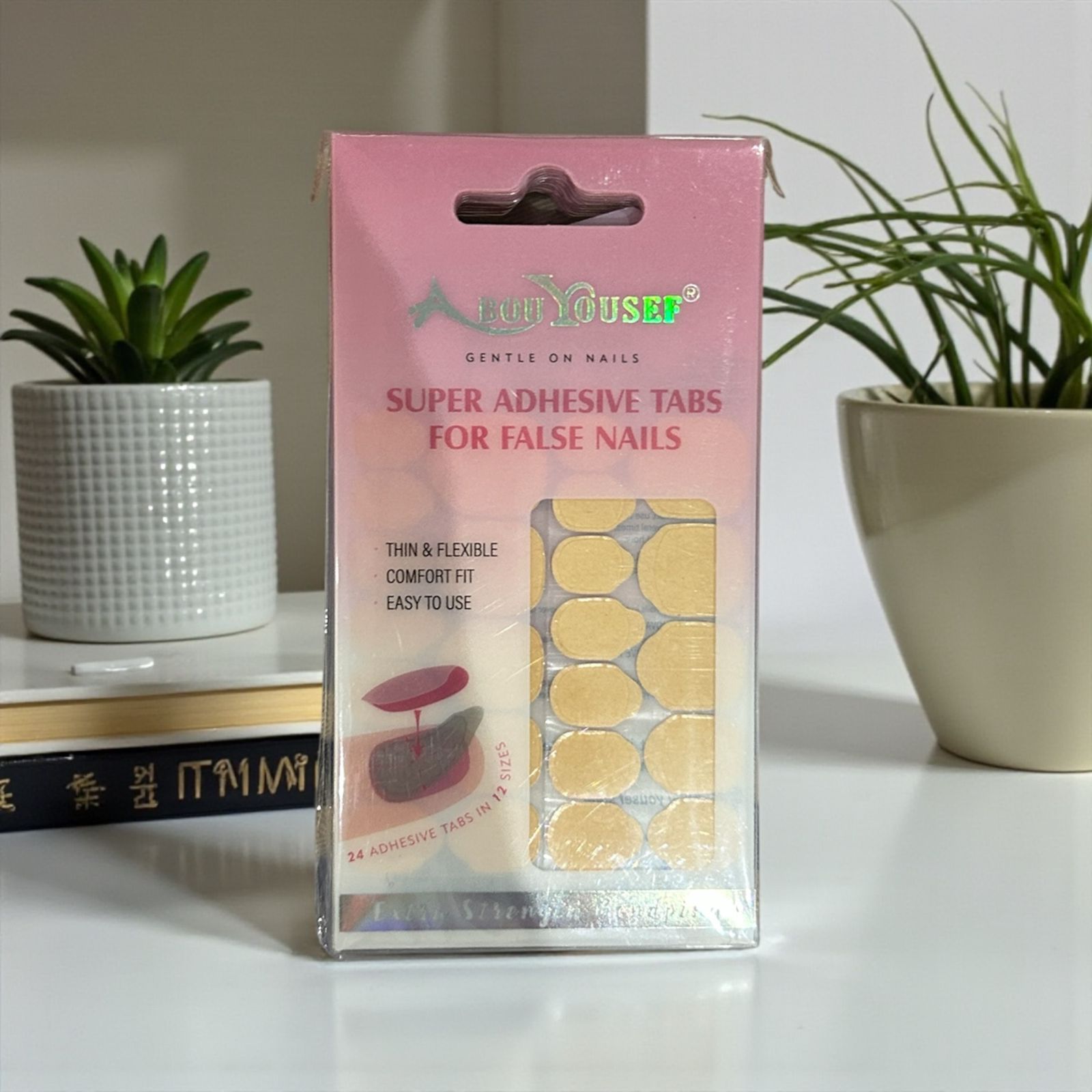 Sticky tab nails