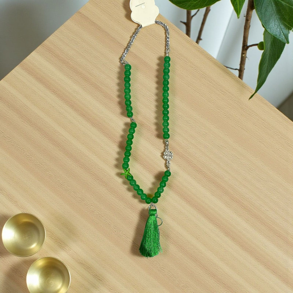 green  tassel