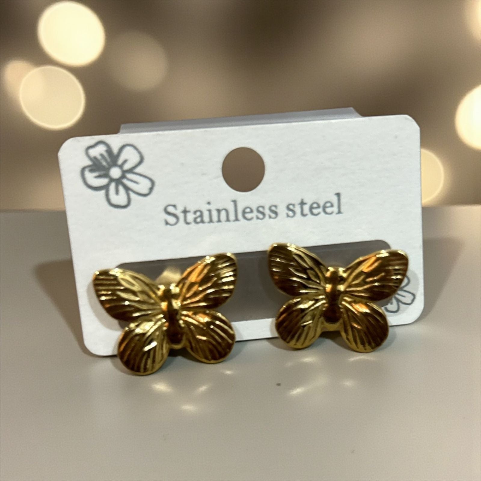 butterfly earring