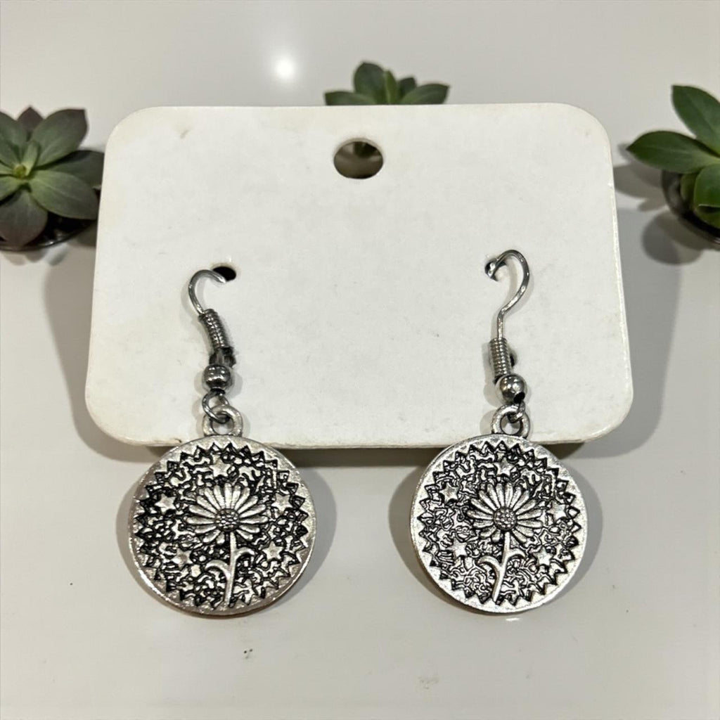 handmade silver earing