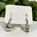 handmade silver cap earing