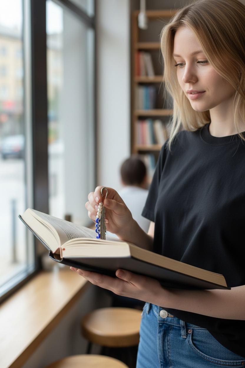 Metal bookmark