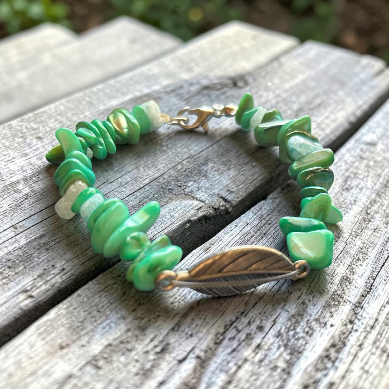 leaf bracelet