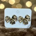 Elegant bow earrings