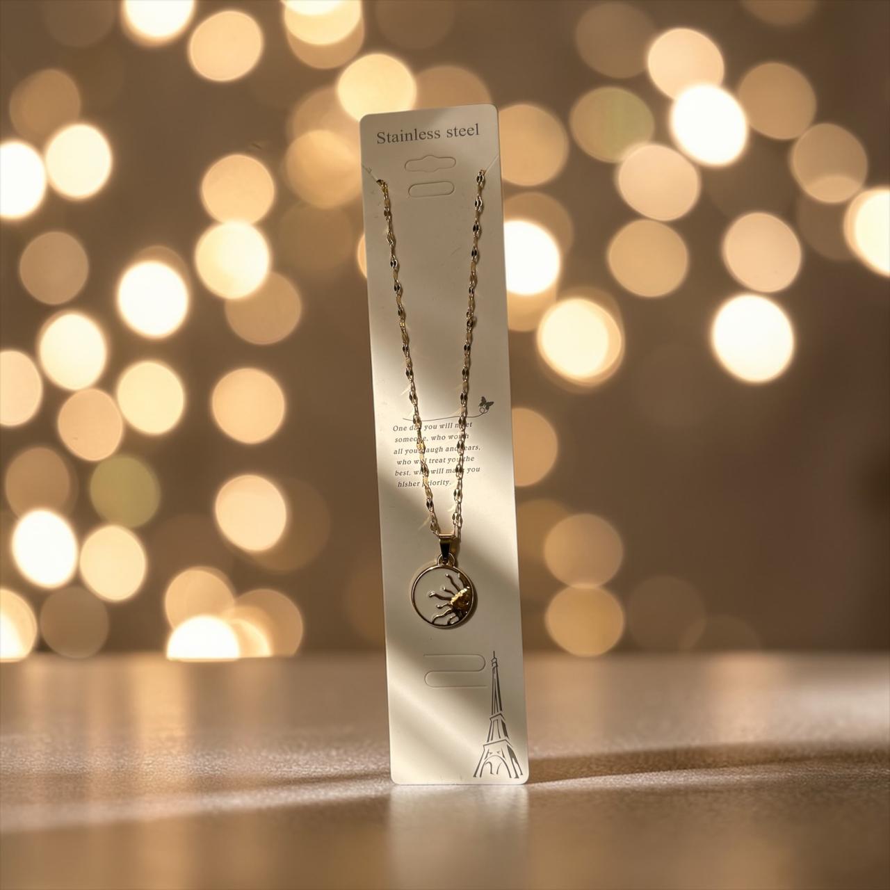 Sun necklace