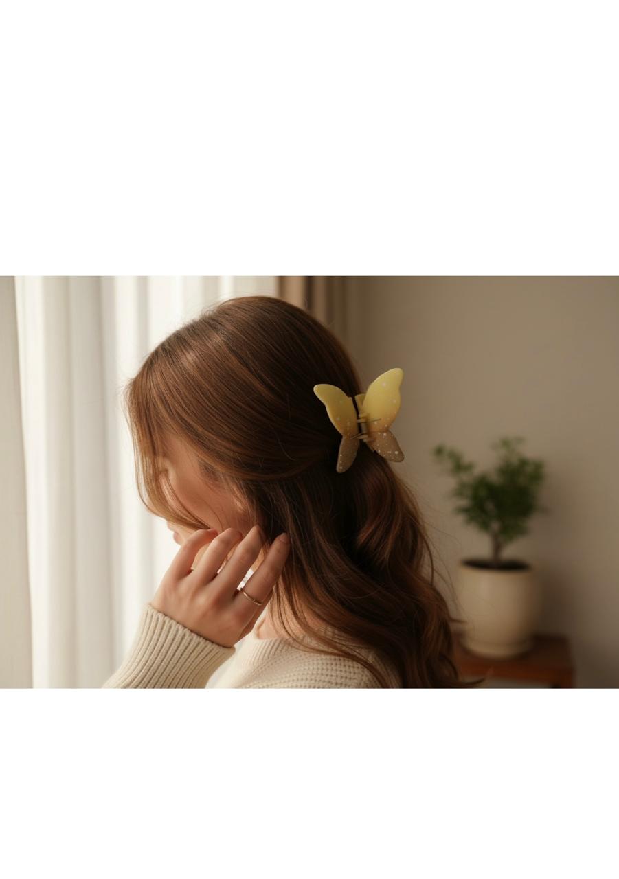 Elegant Butterfly Hair claw