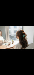 Small colorful Hair claw clip