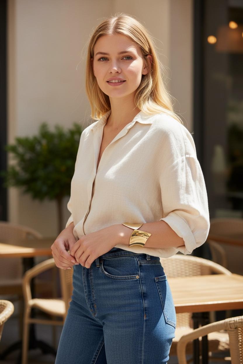 classy gold bangle