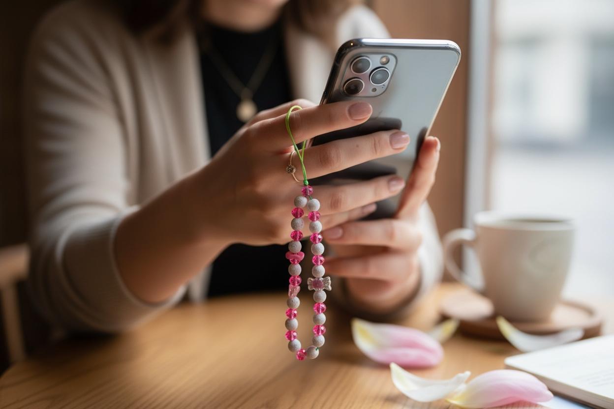 Handmade mobile chain