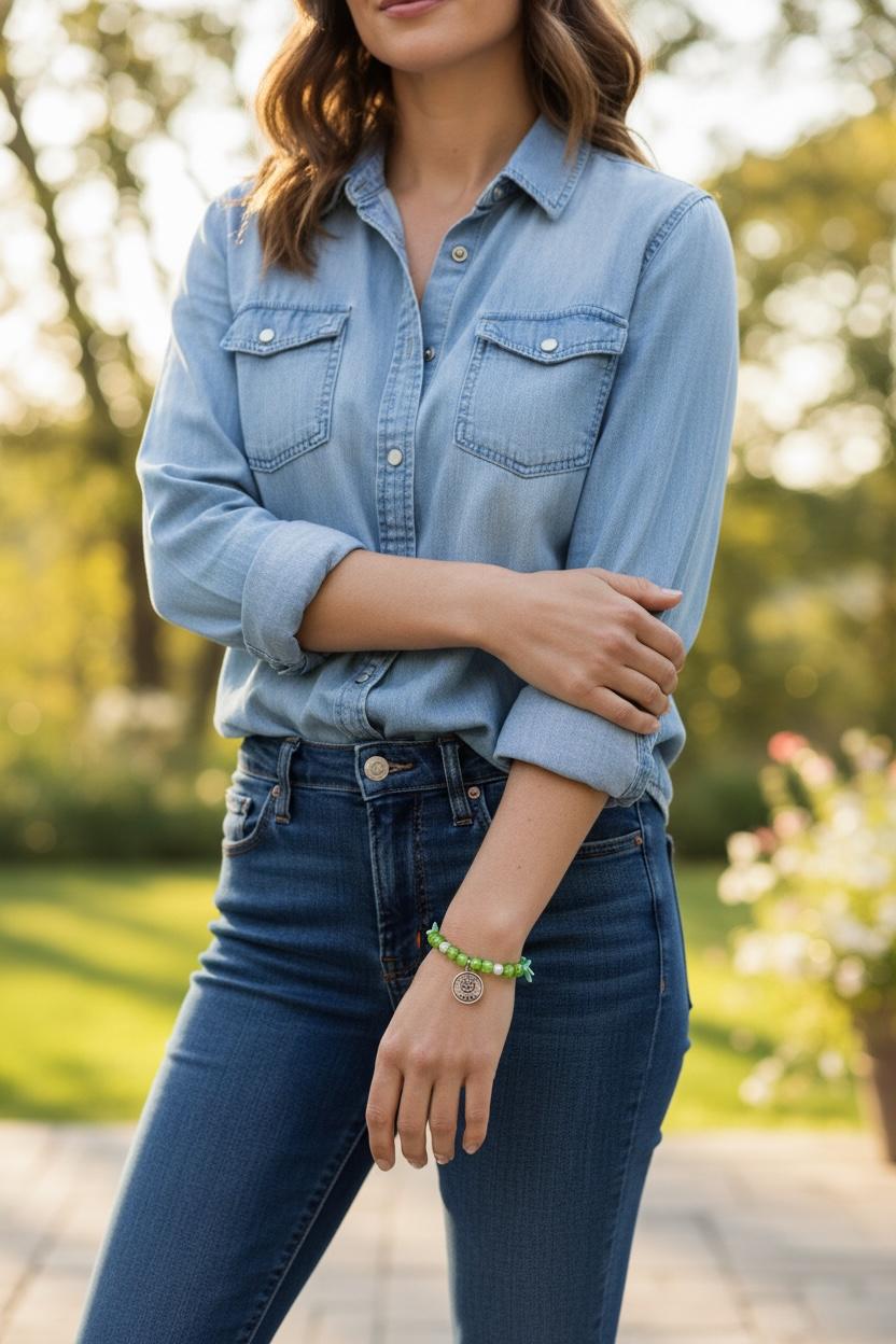 green bracelet
