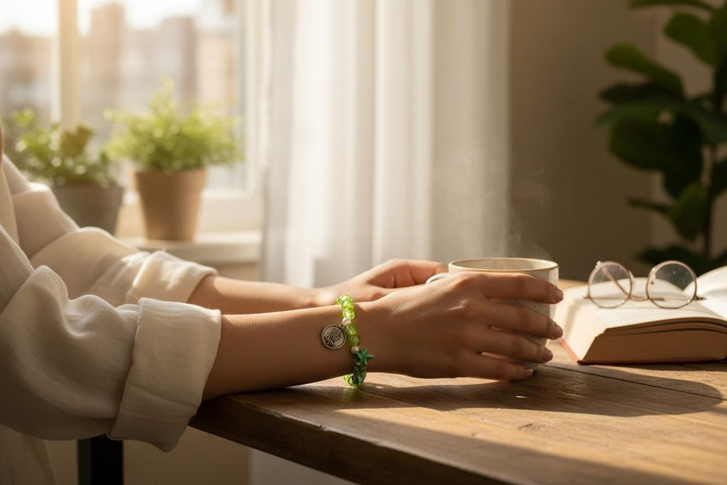 green bracelet