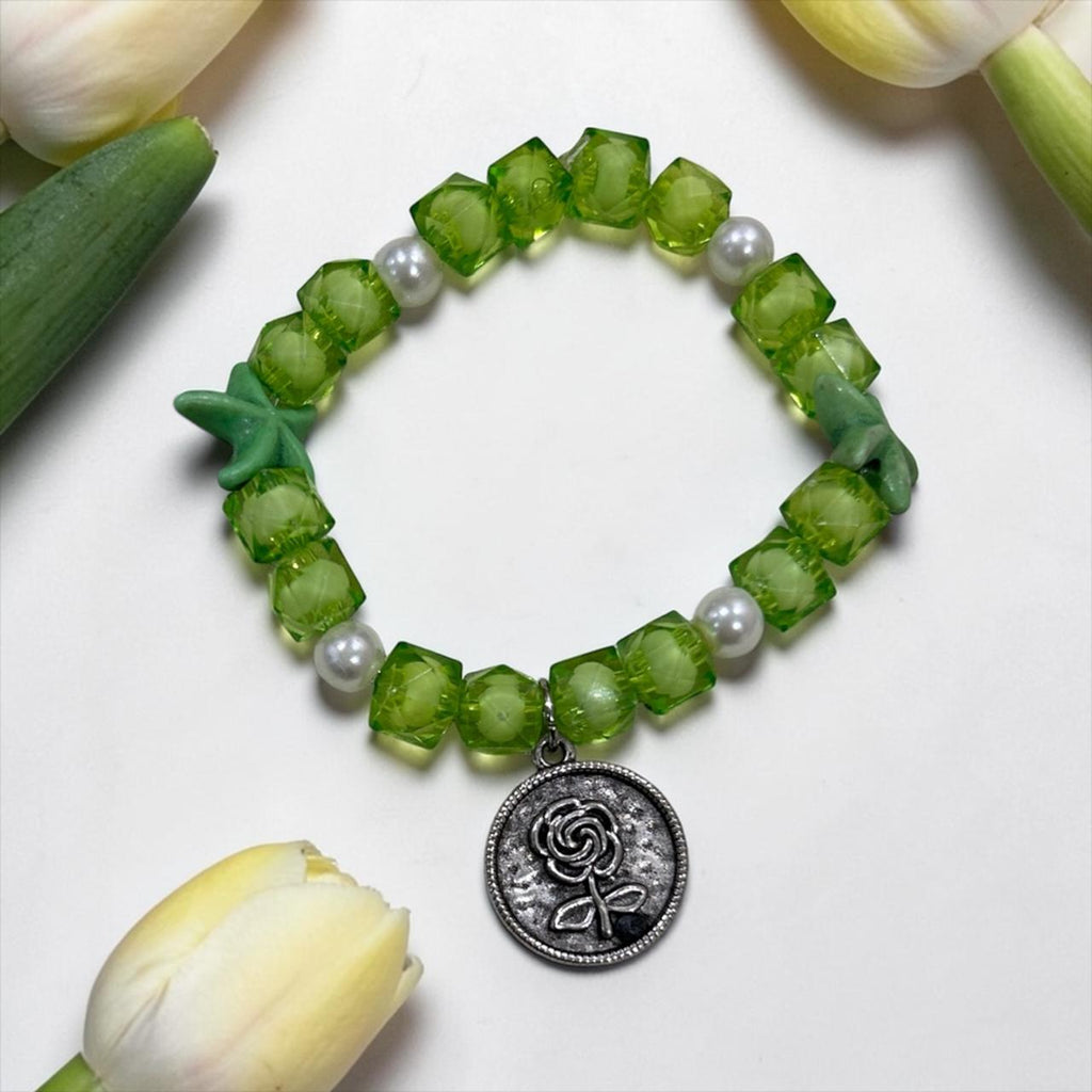 green bracelet