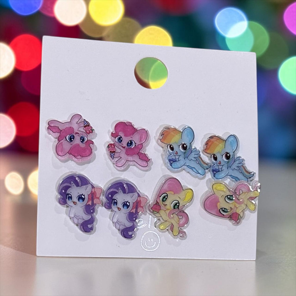Set of Unicorn earrings