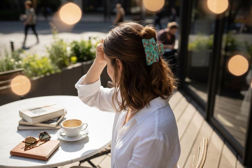 elegant hair claw clip