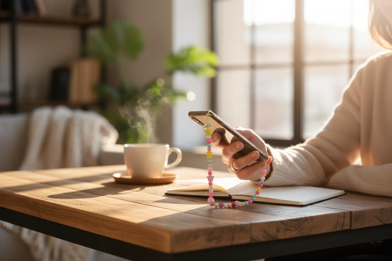 Handmade mobile chain