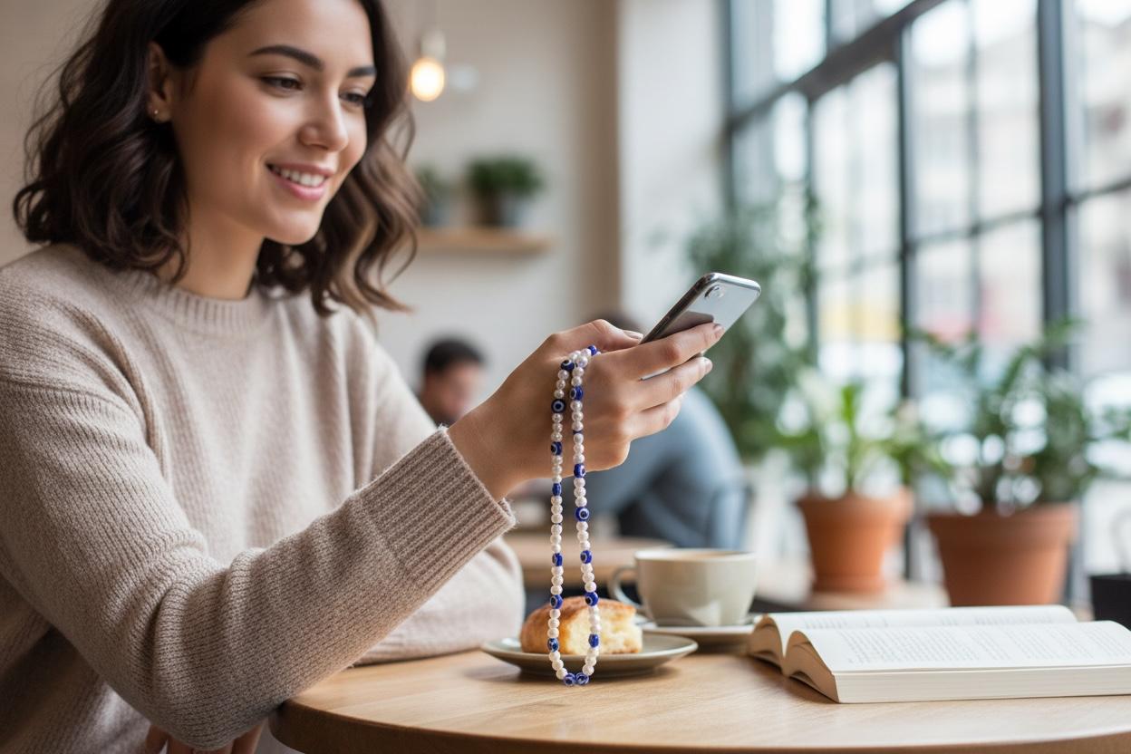 Handmade mobile chain