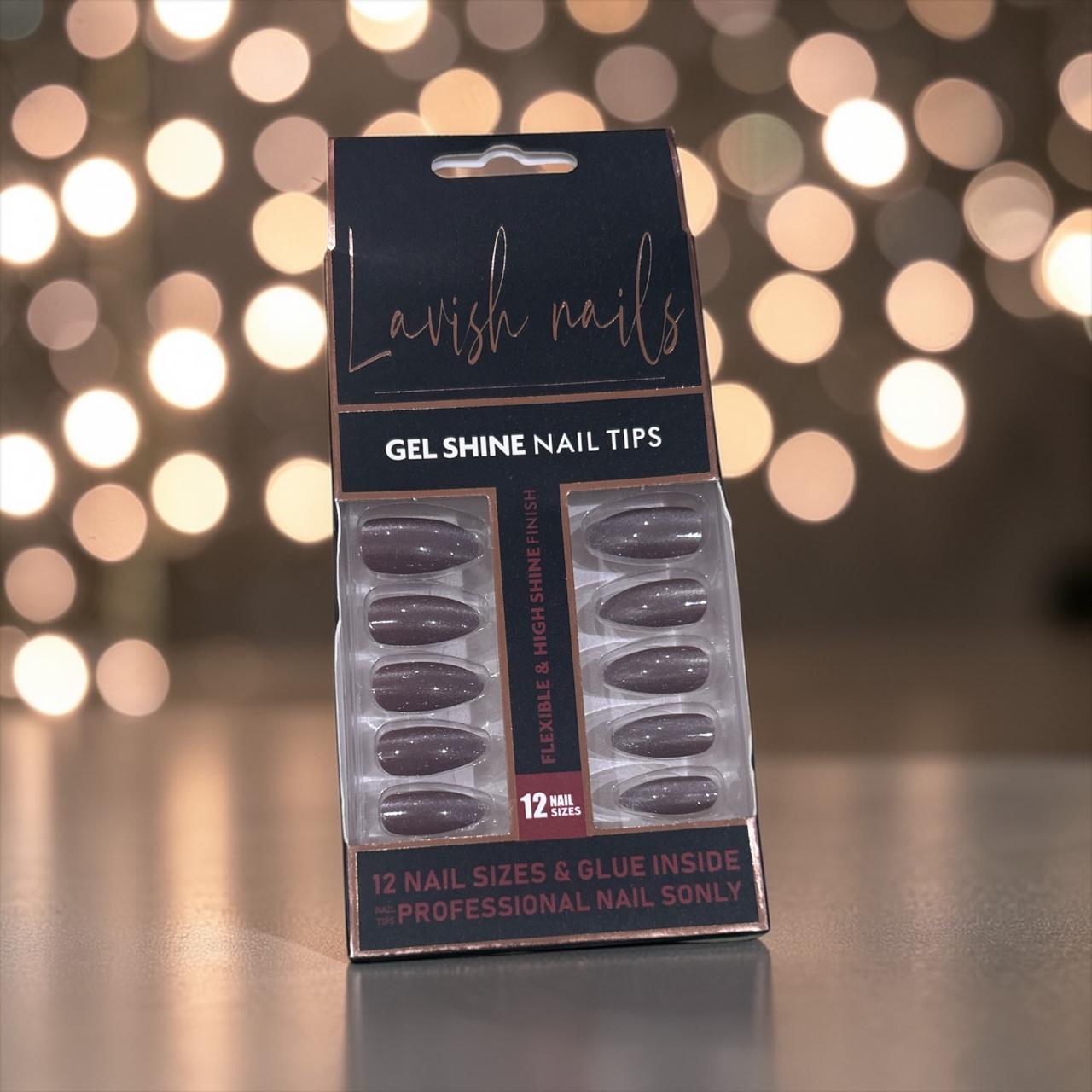 Lavish nails gel shine nail tips