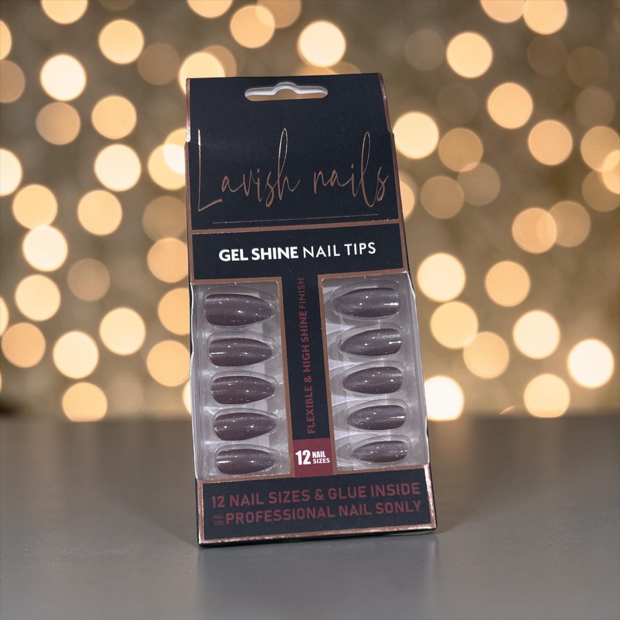 Lavish nails gel shine nail tips