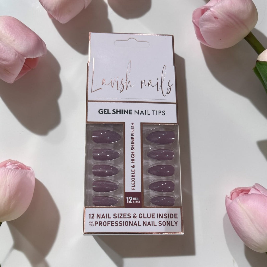 Lavish nails gel shine nail tips