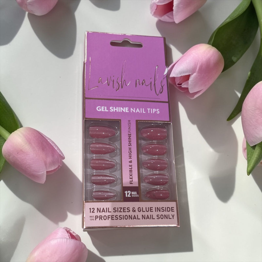 Lavish nails gel shine nail tips