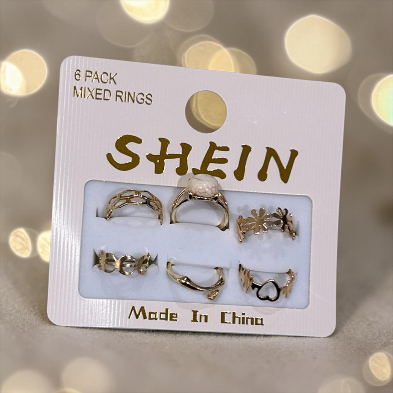Classy accessories: Shein rings