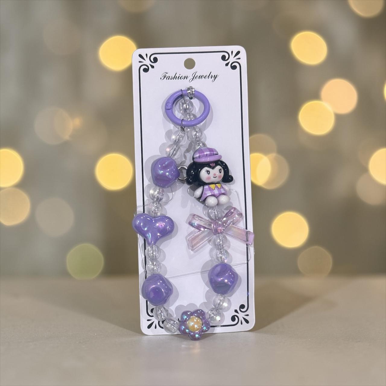 Sparkling phone chain Kurumi charm