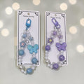 Sparkling phone chain butterfly charms