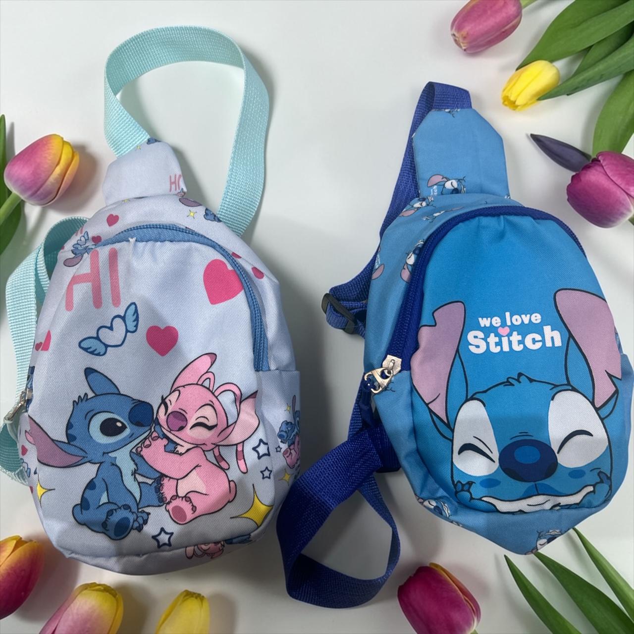 Cross bag in different shapes (Stitch -Sonic -Barbie)