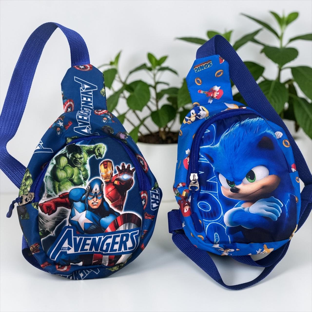 Cross bag in different shapes (Stitch -Sonic -Barbie)