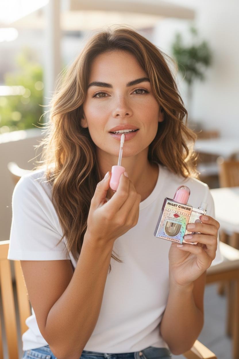Might Cinema long lasting Lip Gloss Magic