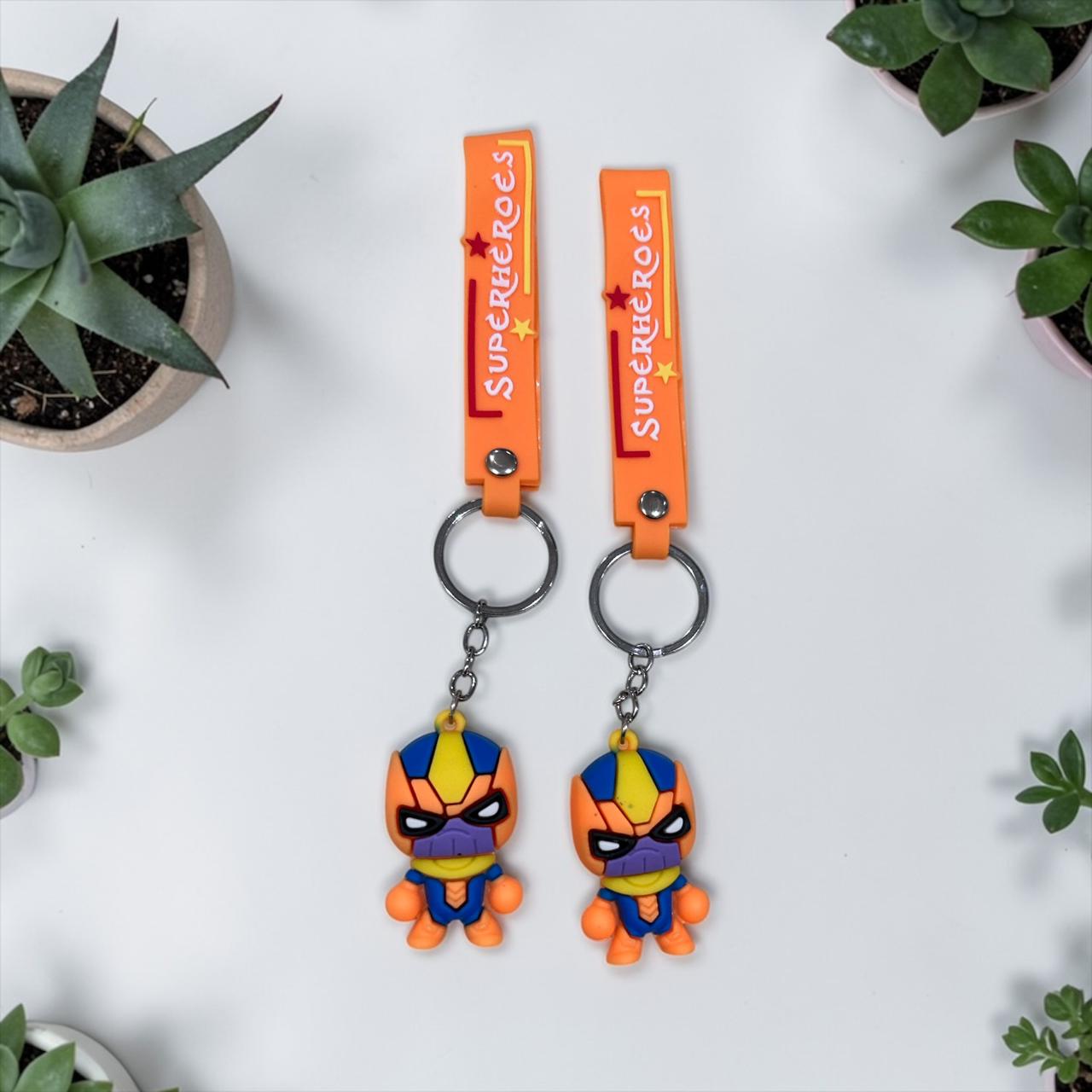 Super Heroes keychains