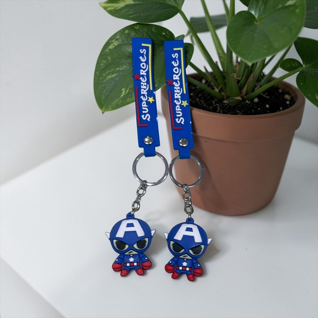 Super Heroes keychains