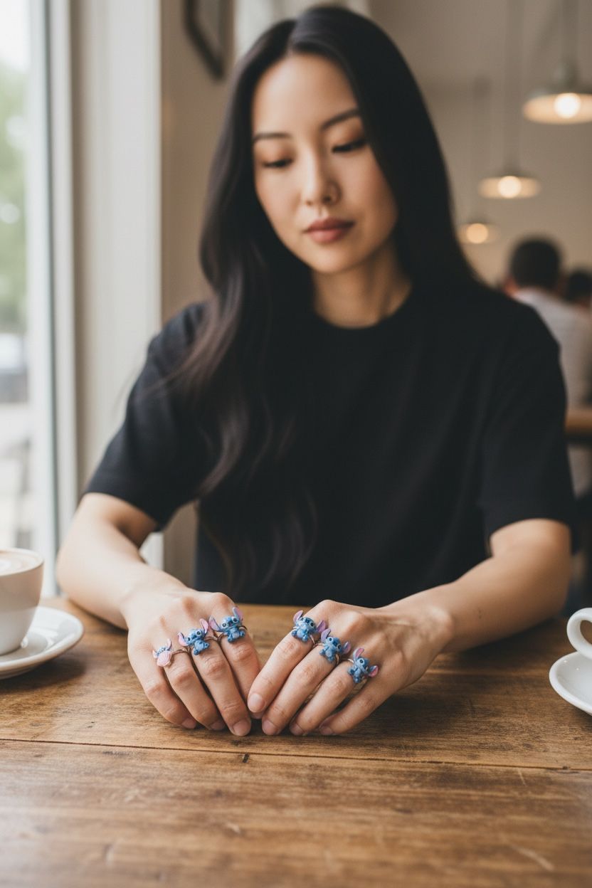 Trendy Stitch Rings
