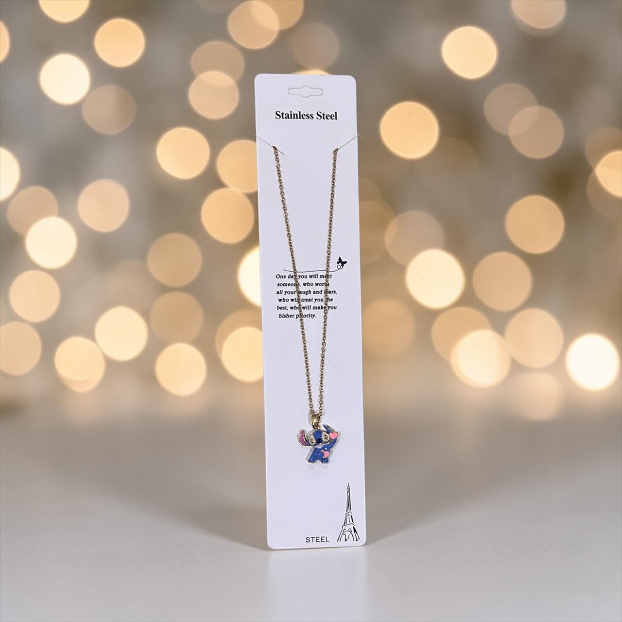 Trendy Stitch Necklace