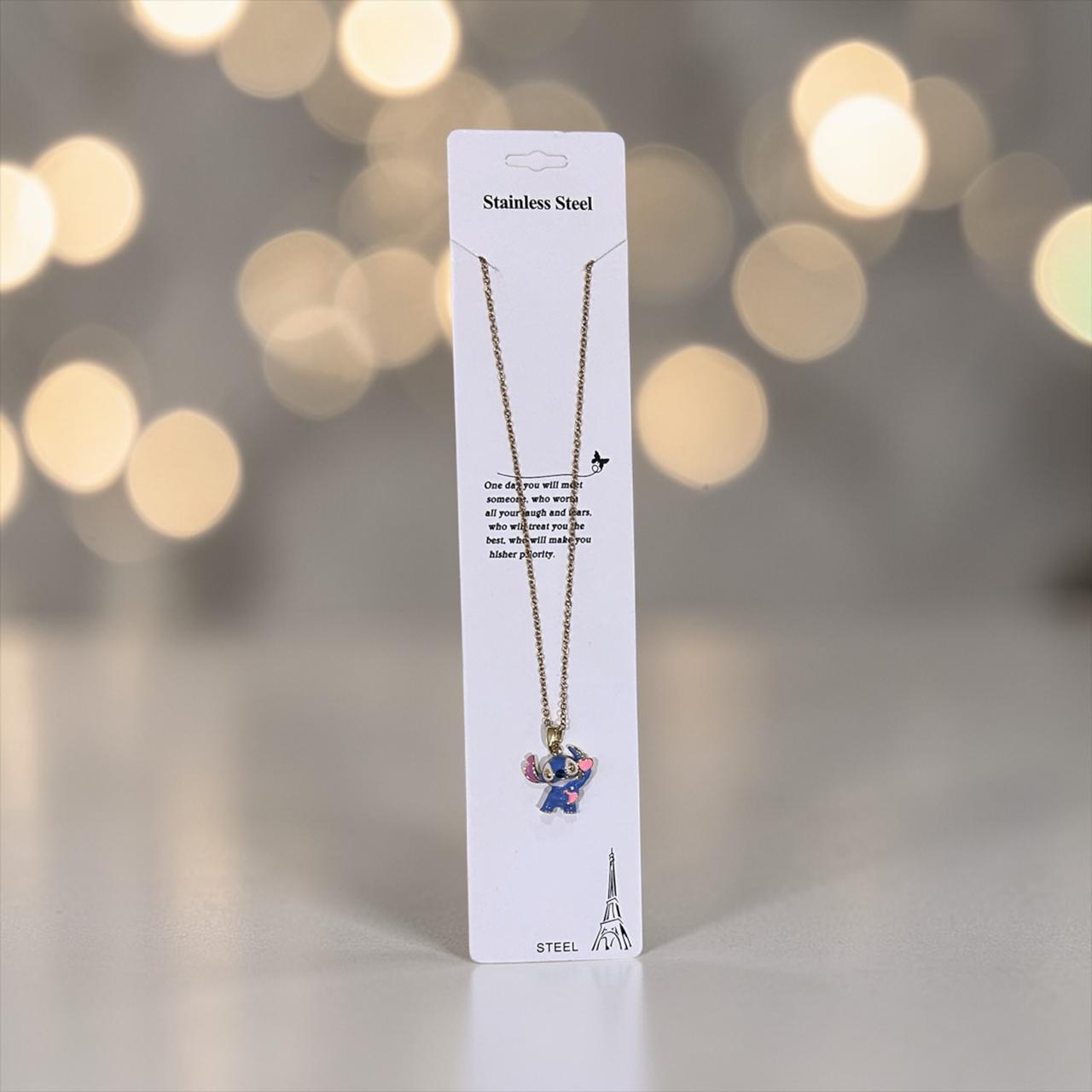 Trendy Stitch Necklace