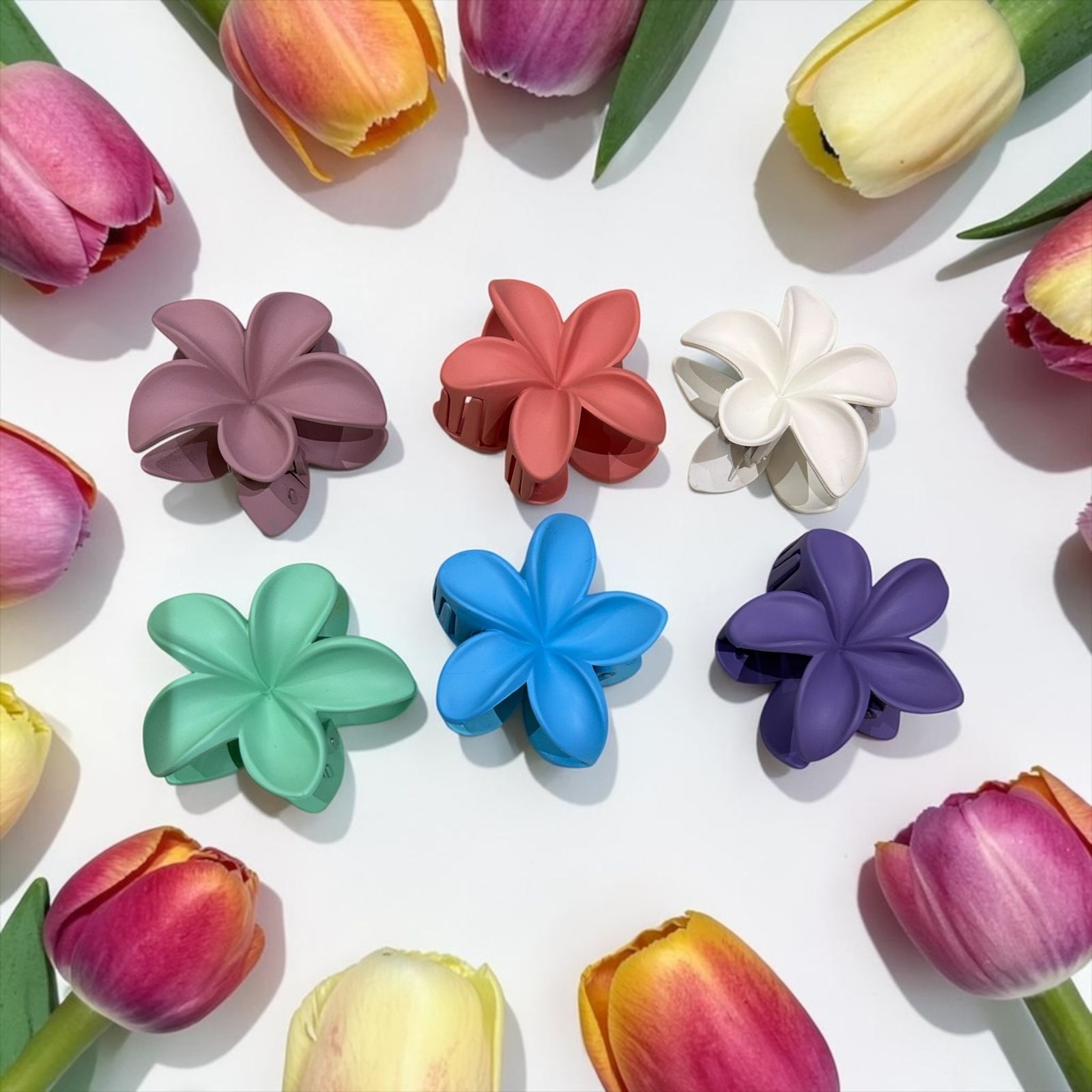 Colorful Hair Claws
