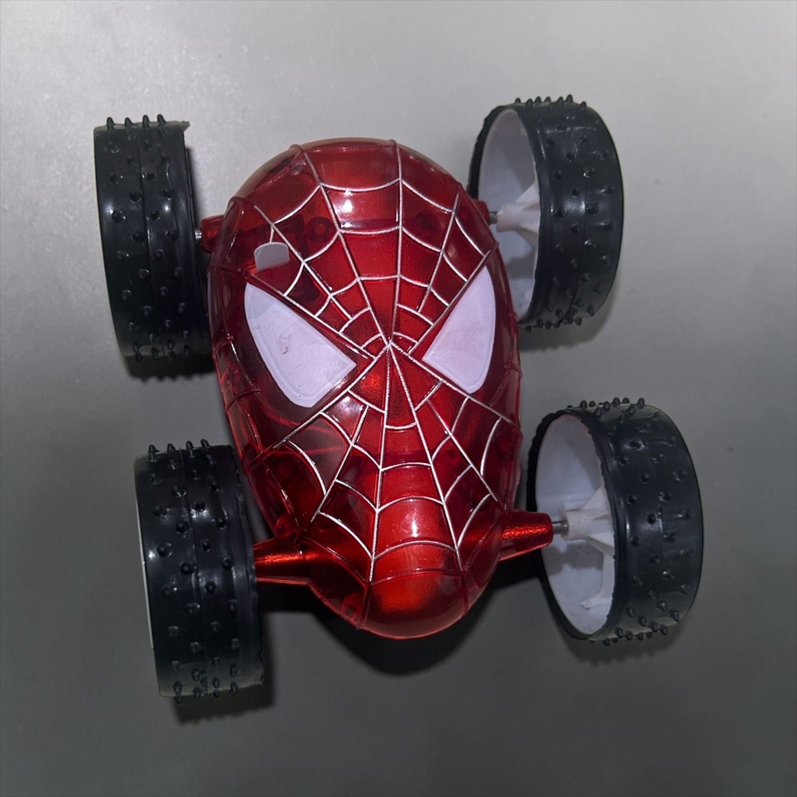 Crazy Car Toy Spider Man Shape for Kids Manual Push