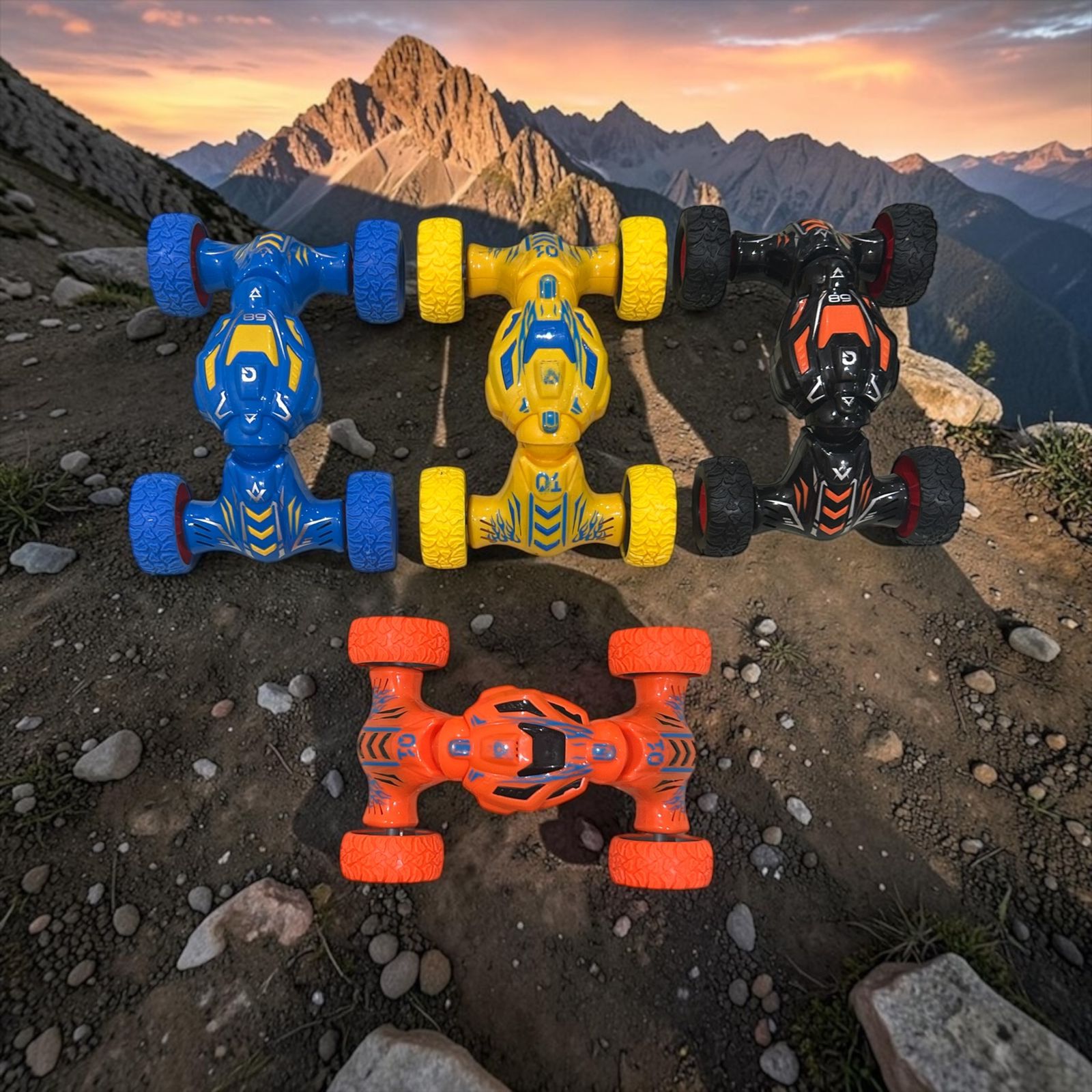 Flexible Stunt Car for Kids