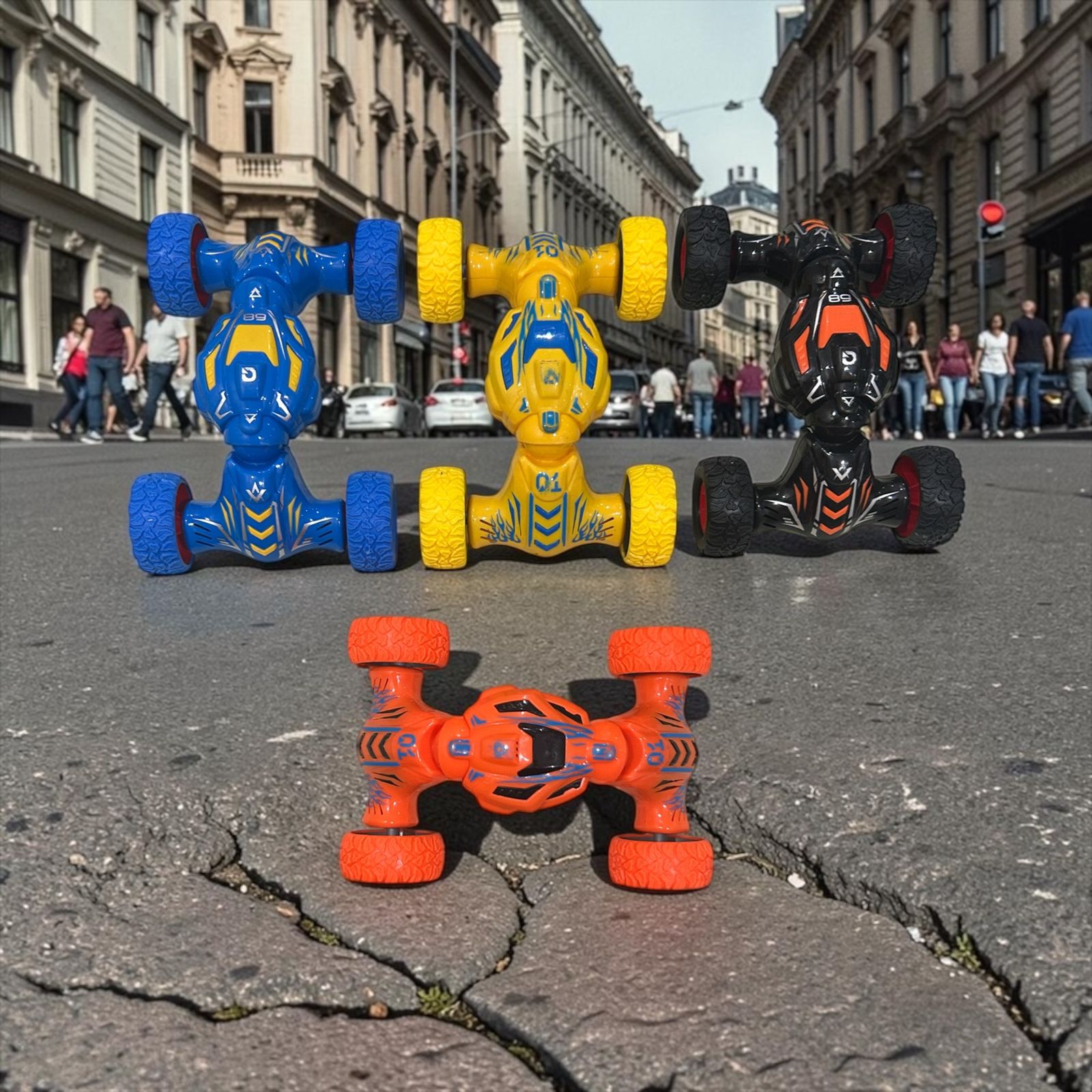 Flexible Stunt Car for Kids