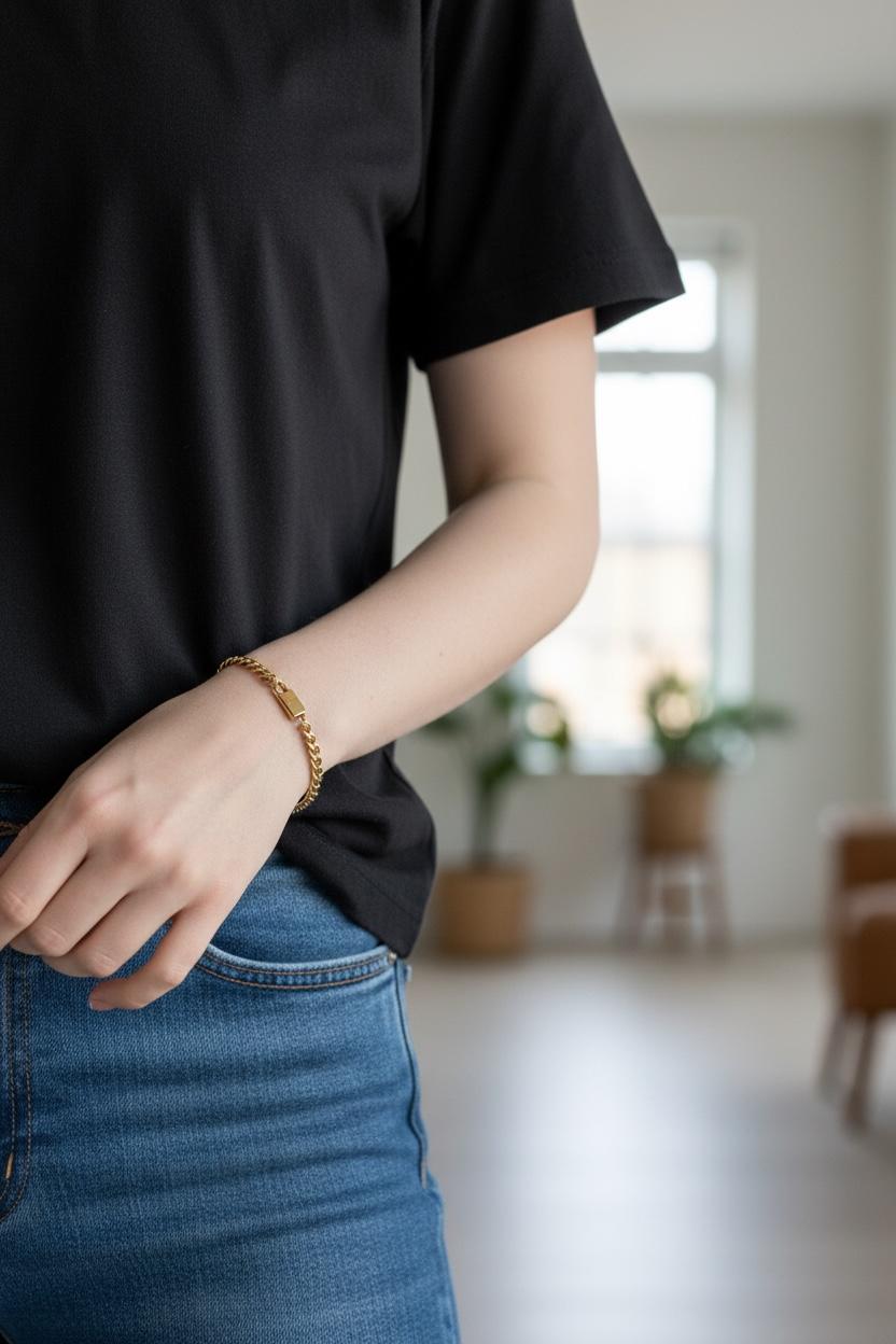 Rust resistant stainless-steel bracelet