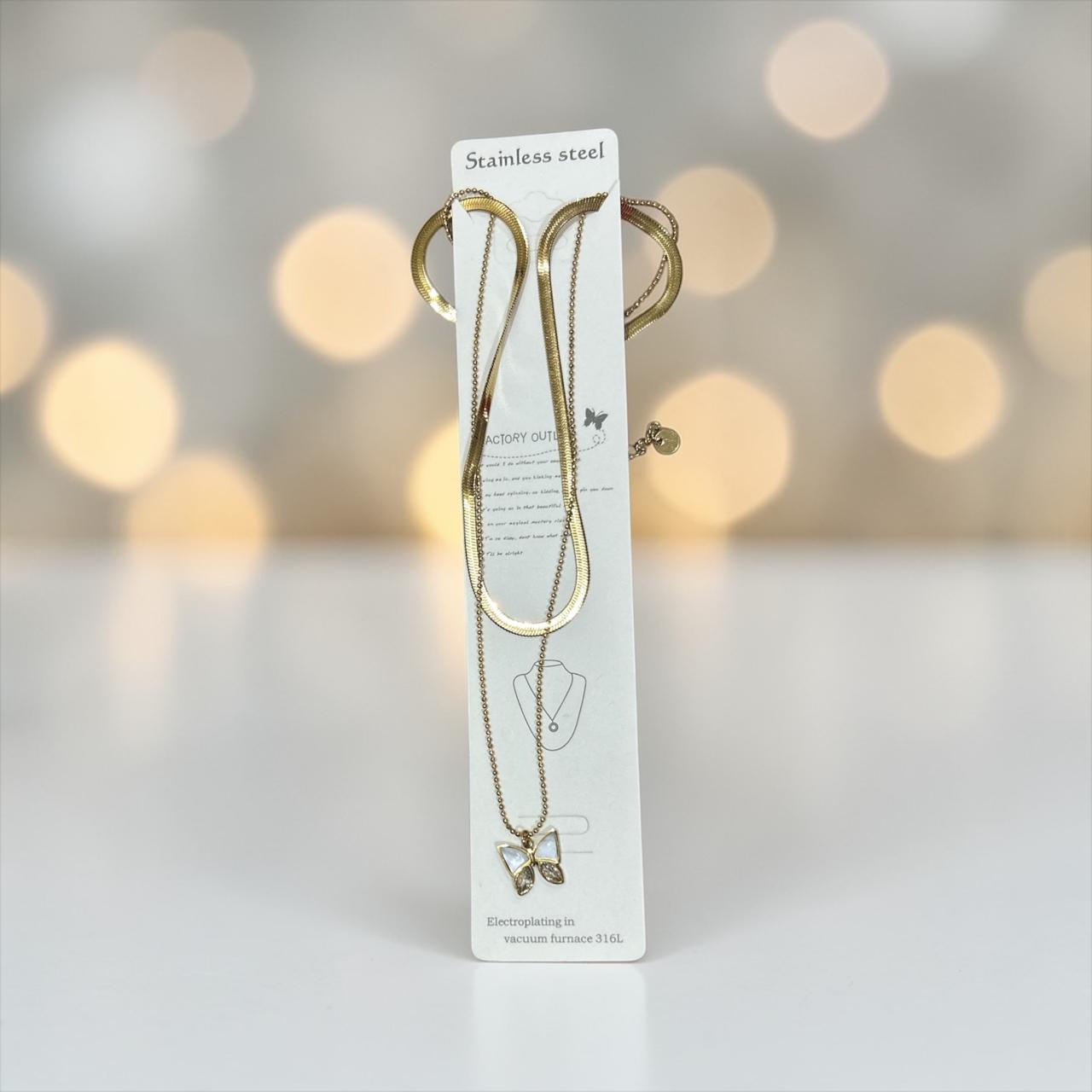 butterfly necklace