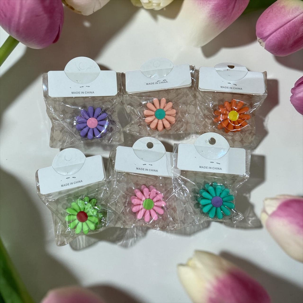 Small colorful Hair claw clip