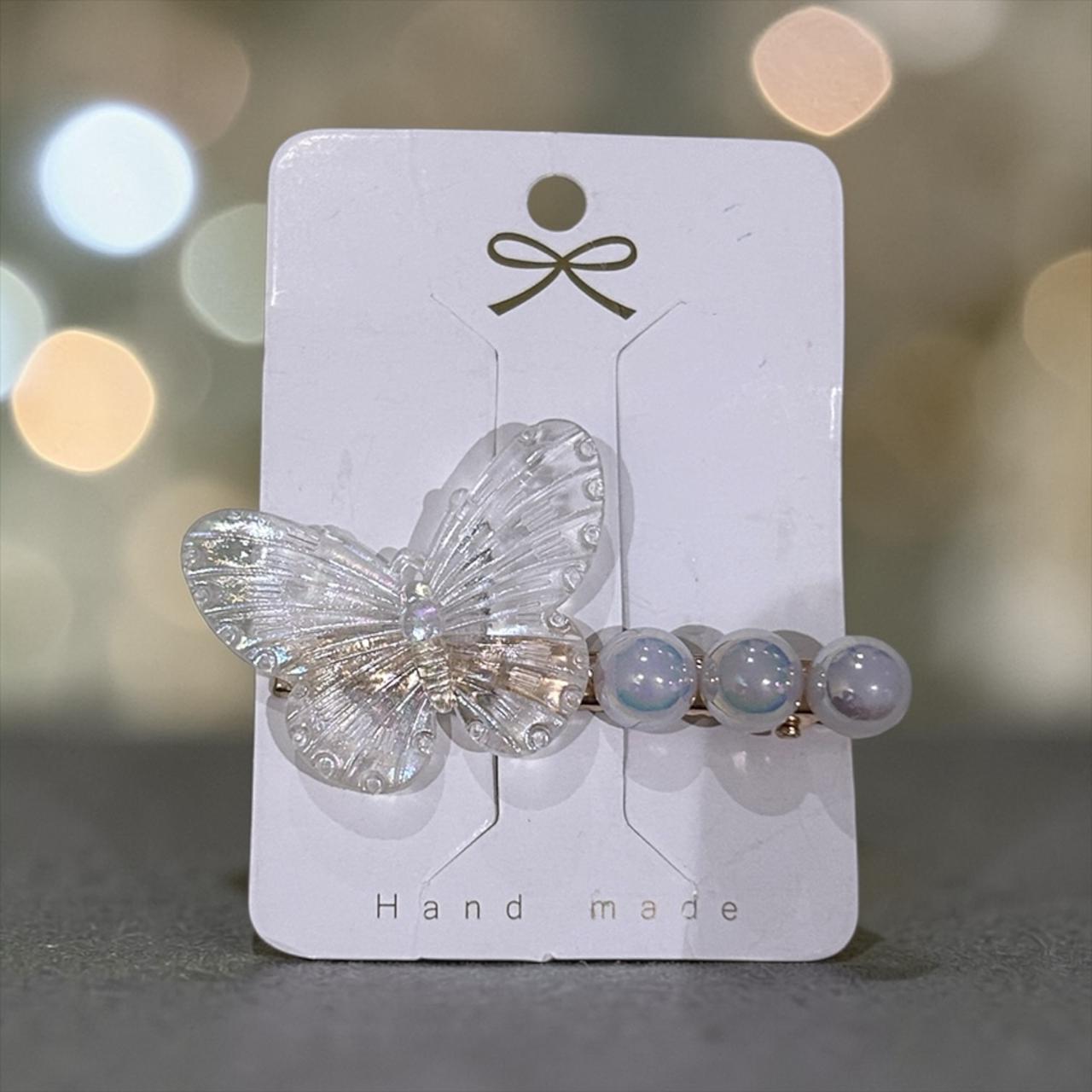Butterfly hair clips