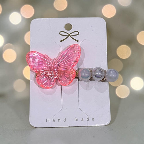 Butterfly hair clips