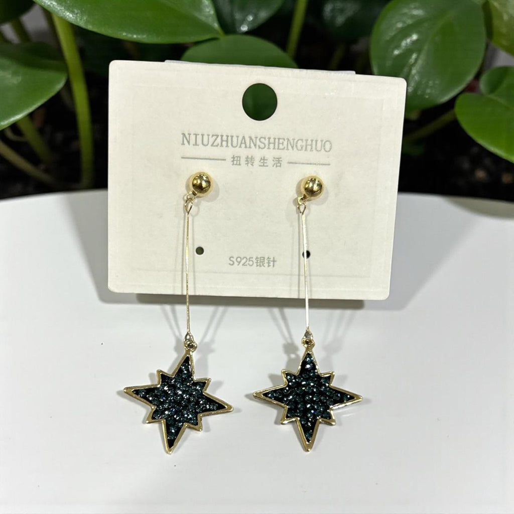 glittery earing