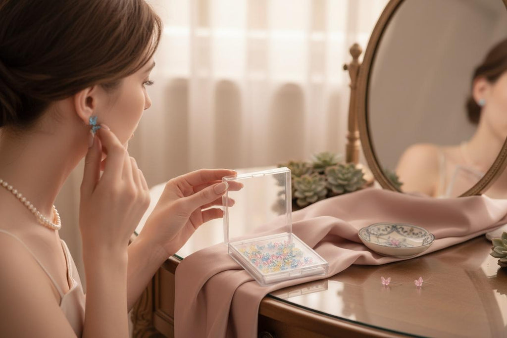 Animal shaped children's earrings