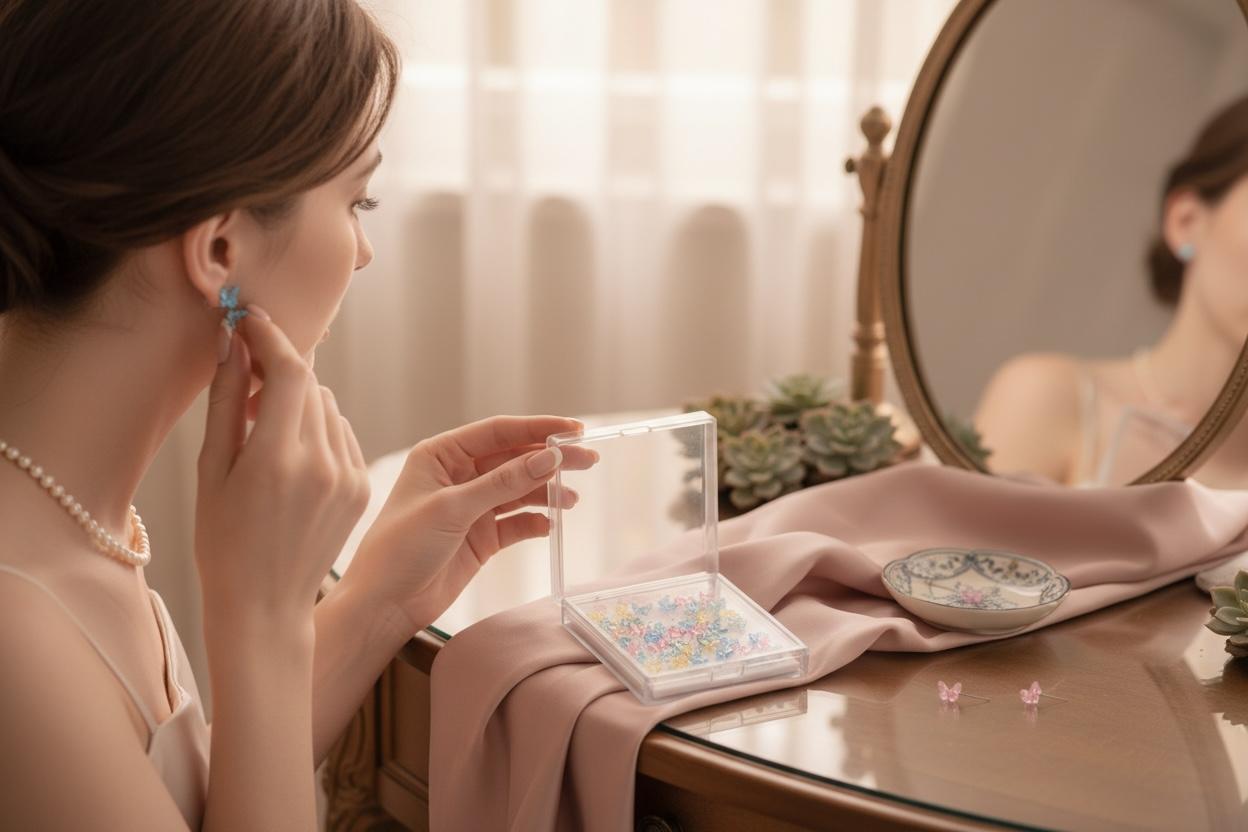 Animal shaped children's earrings