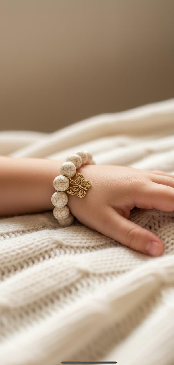 Handmade butterfly bracelet