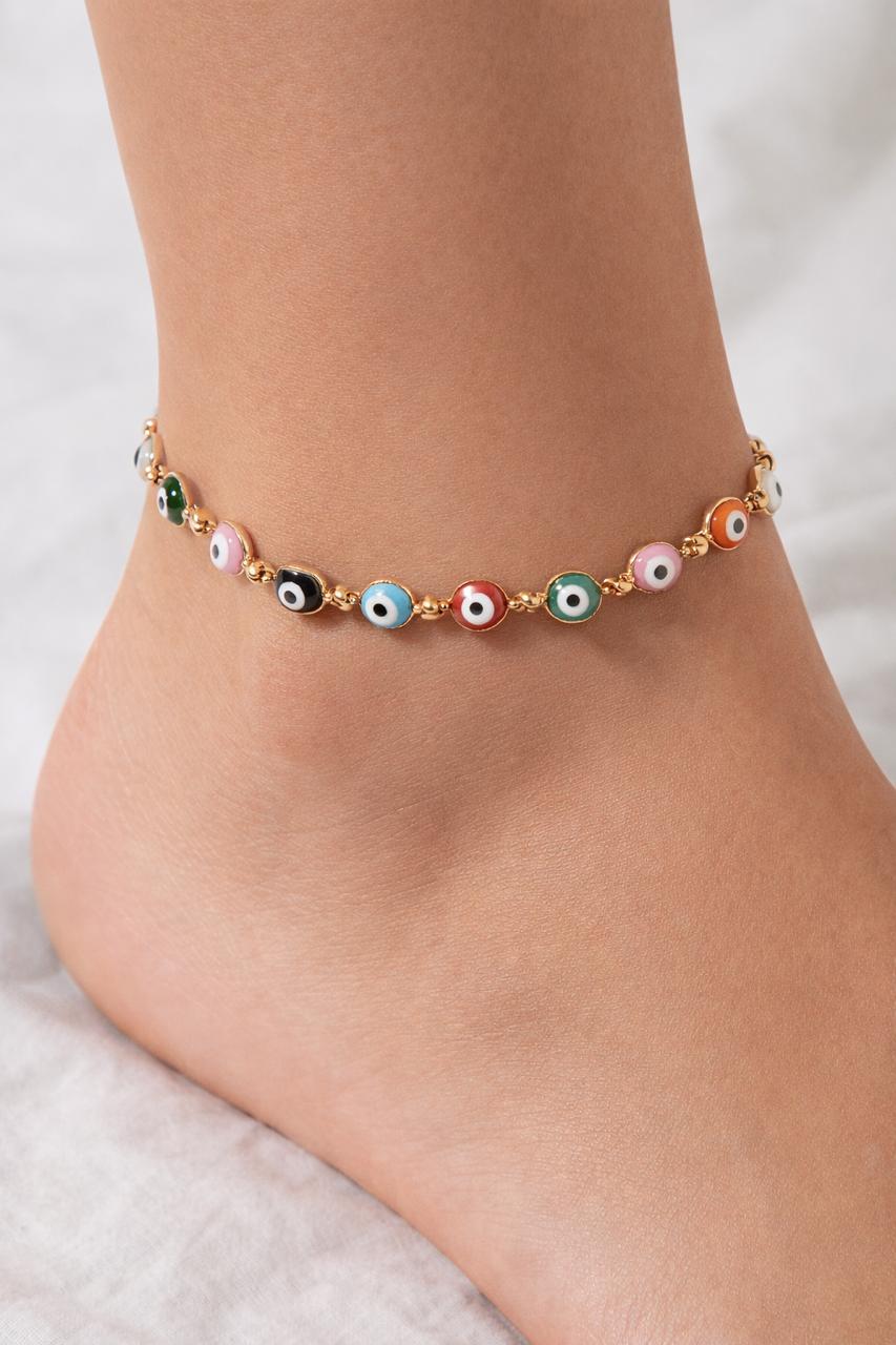 Stainless steel anklet